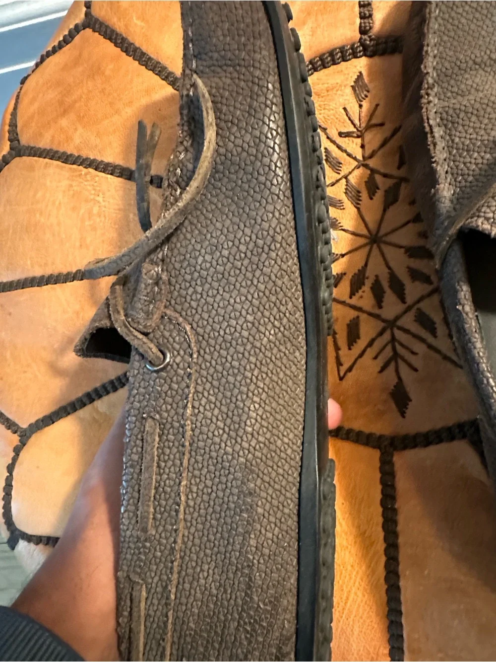 Tod's Brown Textured Suede Boat Shoes